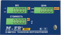 Пленочная панель передняя 223 АС LCD в Тольятти